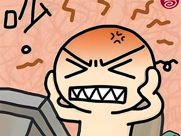 吵 吵