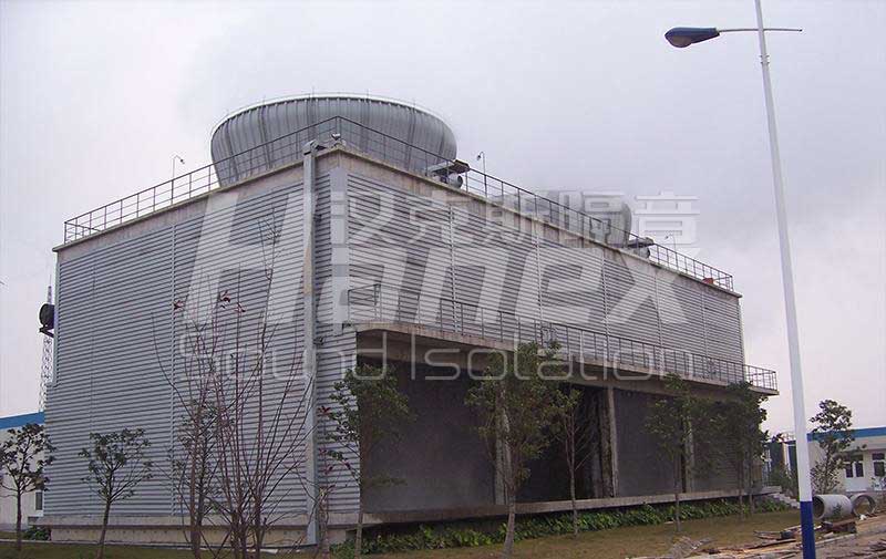 琥珀京興天然氣發電廠冷卻塔噪聲治理案例照片